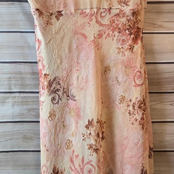CDC Floral Midi Dress SZ 14 - Picture 3 of 4